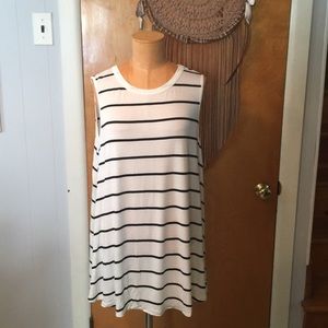 NWT stripe tunic, S